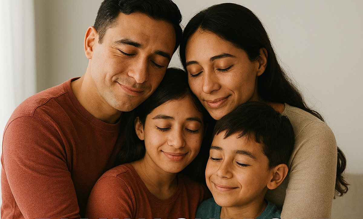 family comprising of parent and children