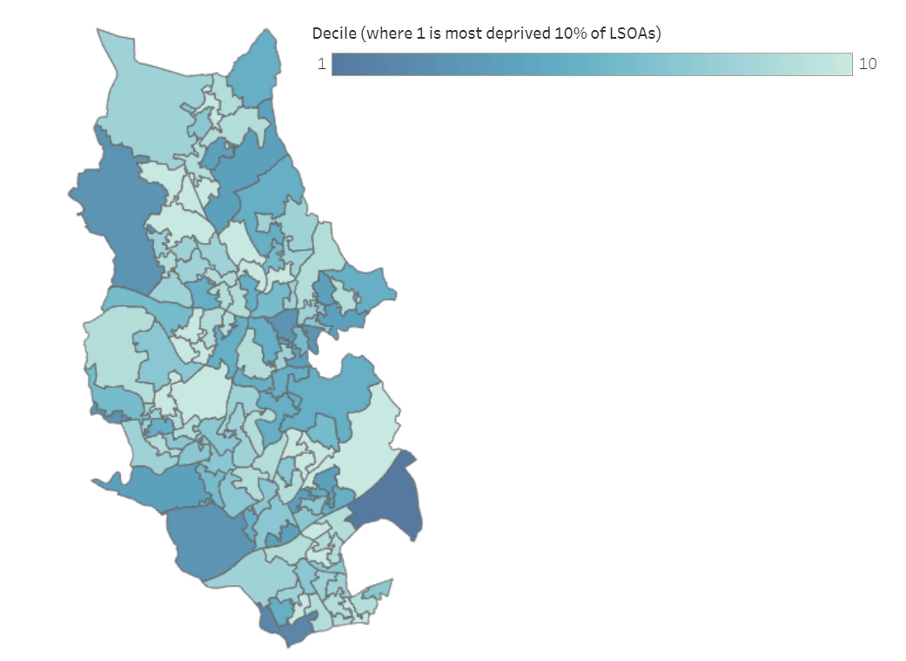 Source: Ministry of Housing, Communities & Local Government Local Authority Dashboard (2019) https://www.lancashire.gov.uk/lancashire-insight/deprivation/indices-of-deprivation-2019/mhclg-dashboard/