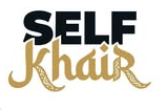 logo comprising of Self in black and Khair in gold on white background