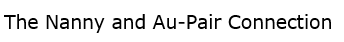 Nanny & au pair connection logo