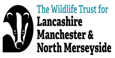 logo comprising of a badger with title in blue and black on white background