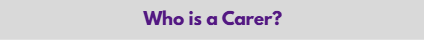 Who is a carer title