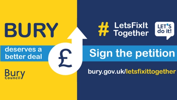 Fairer funding for Bury Petition