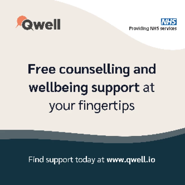 Wellbeing Support with Qwell