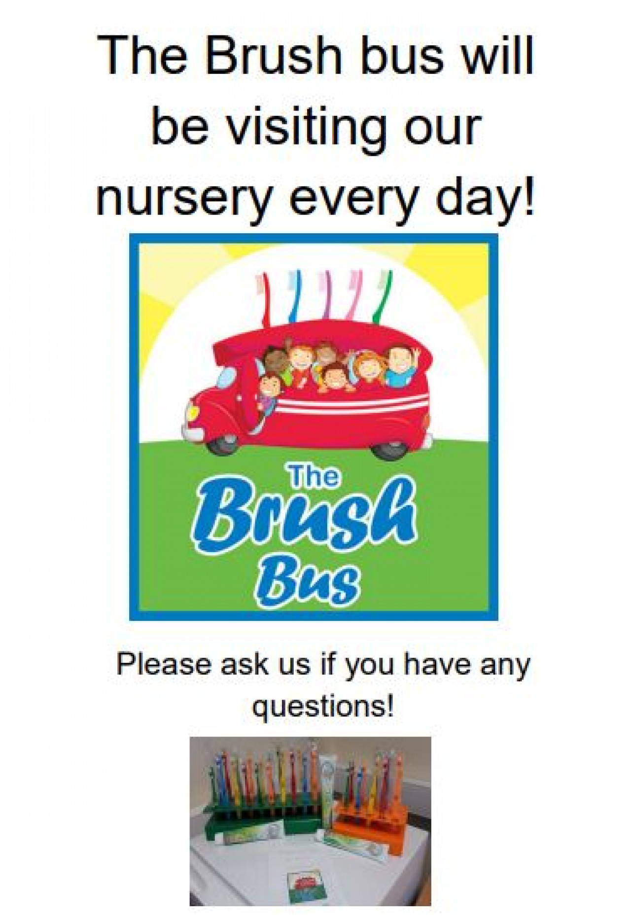 The Brush Bus Scheme in Bury Pre-school and Nursery Settings